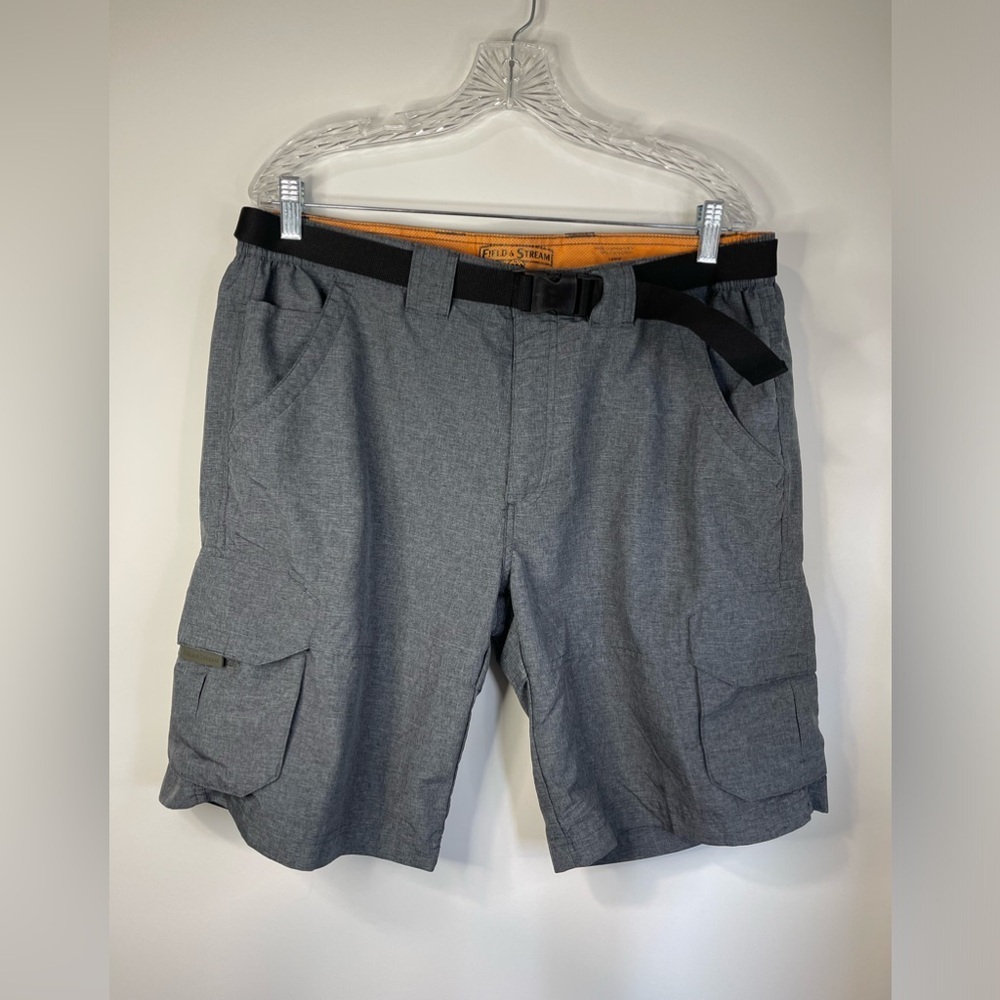 Field and stream cargo‎ gray shorts.